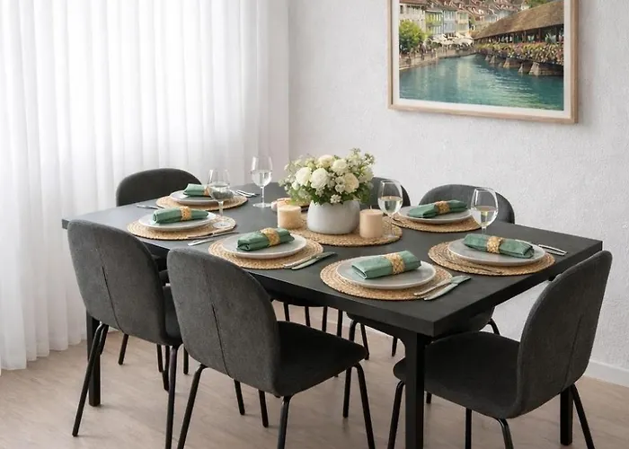 公寓 Exklusiv Bijou In Interlaken - Swiss Adventure 图恩